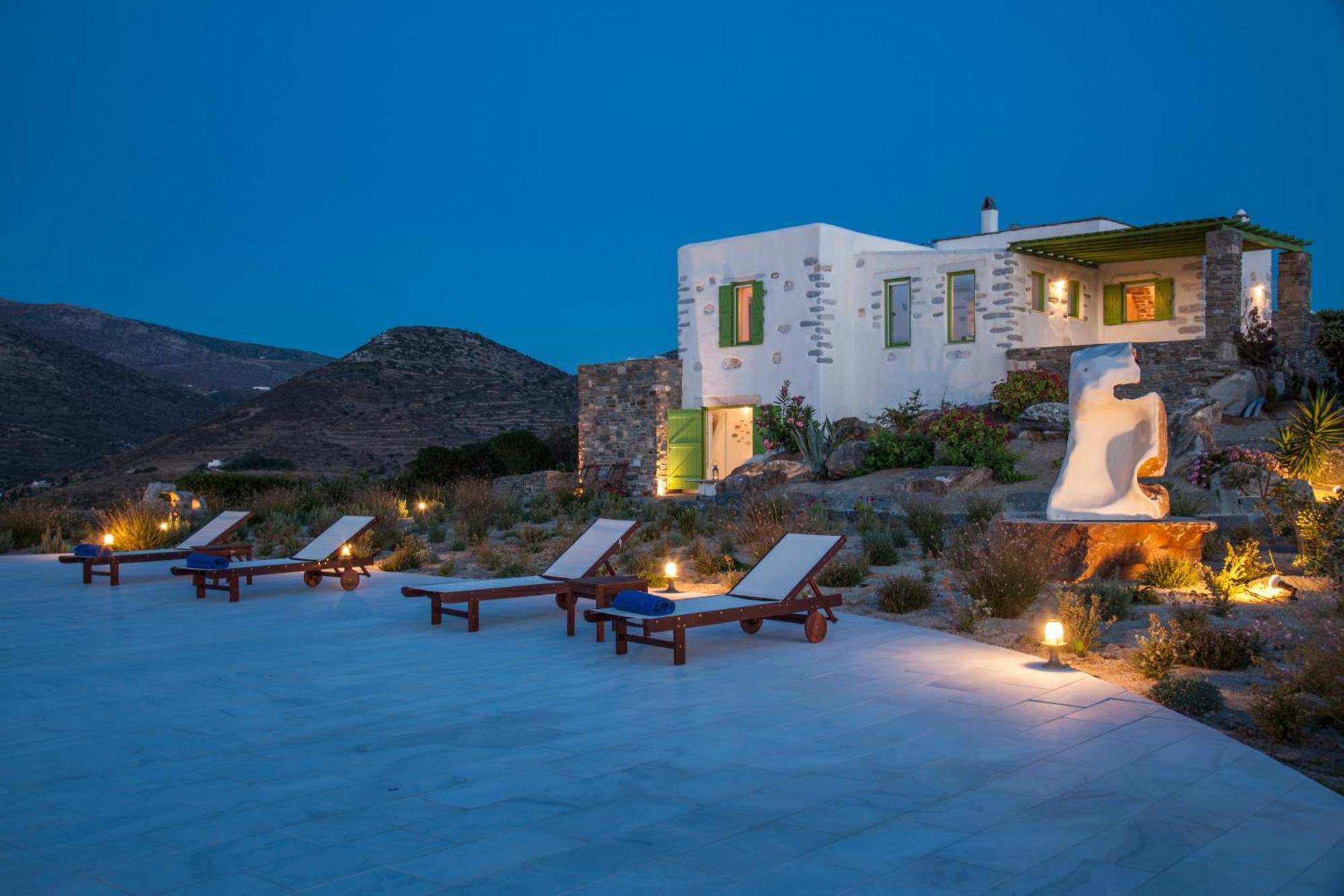 Villa Aeolos With 2 Private Pools Sarakíniko Exterior foto